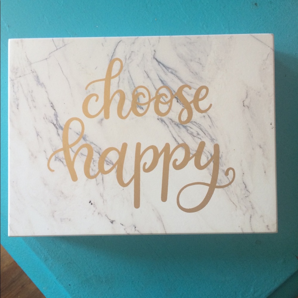 💜 5 /$15 💜 Choose Happy sign